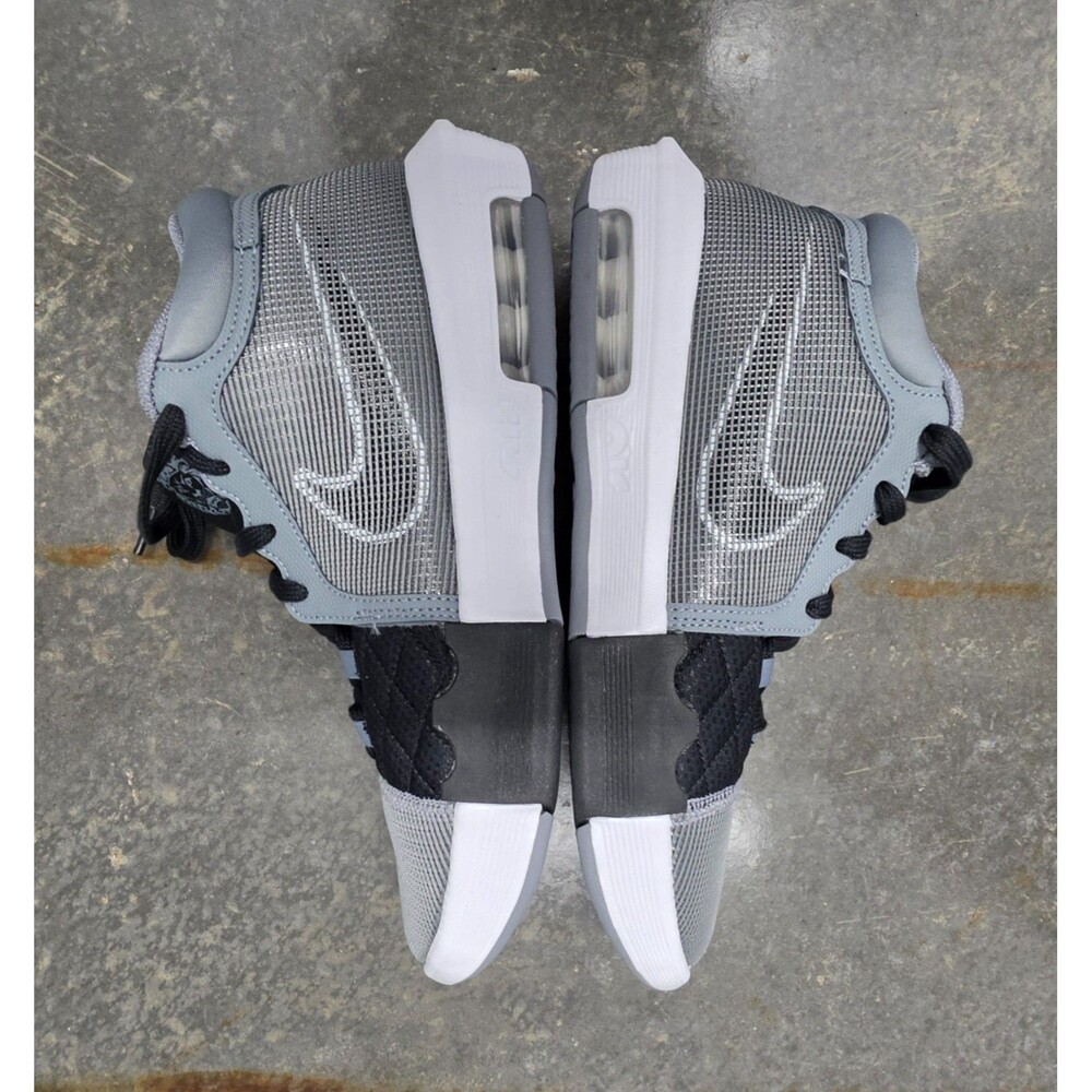 Nike LeBron Witness VIII Cool Grey White Black Men's 12 BBall Shoes FB2239-004